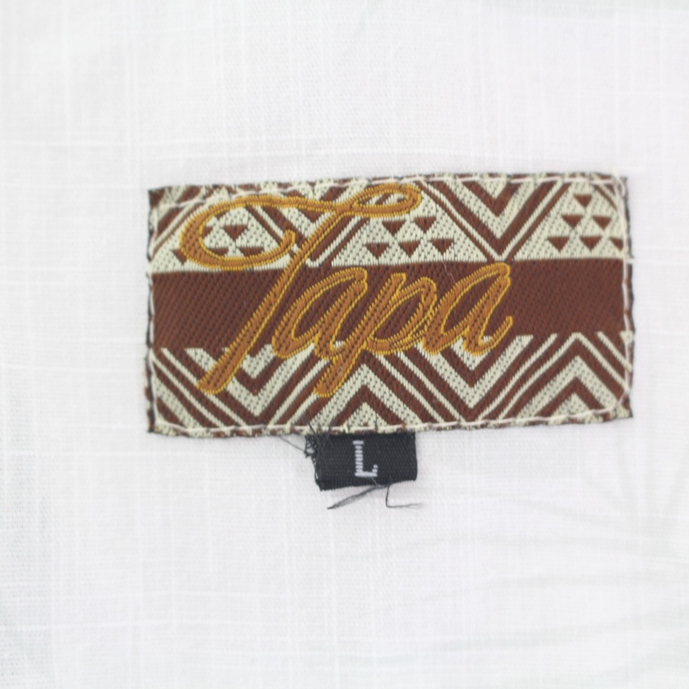 TAPA Tribal Print Hawaiian Shirt - Picture 3 of 5